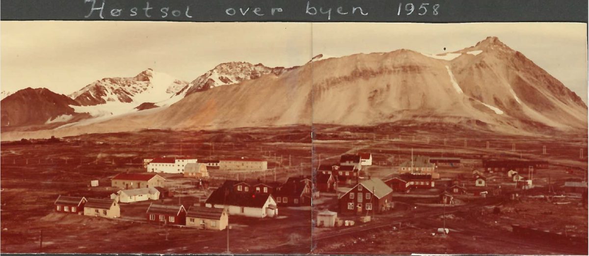 Ny Alesund 1958. Foto Kjell Olav Hansen